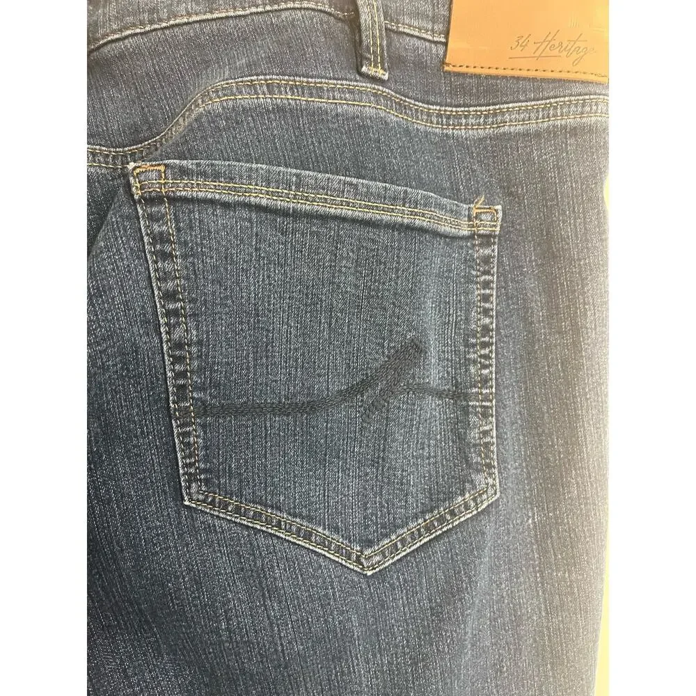 34 Heritage Men’s Charisma Comfort Rise Classic Straight Leg Jeans- Size 44/34
